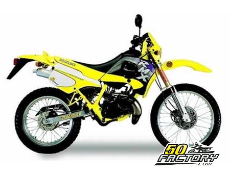 SUZUKI technical data sheet RMX 50 cc - 50factory.com